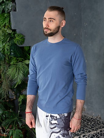 лонгслив с рукавом 3-4